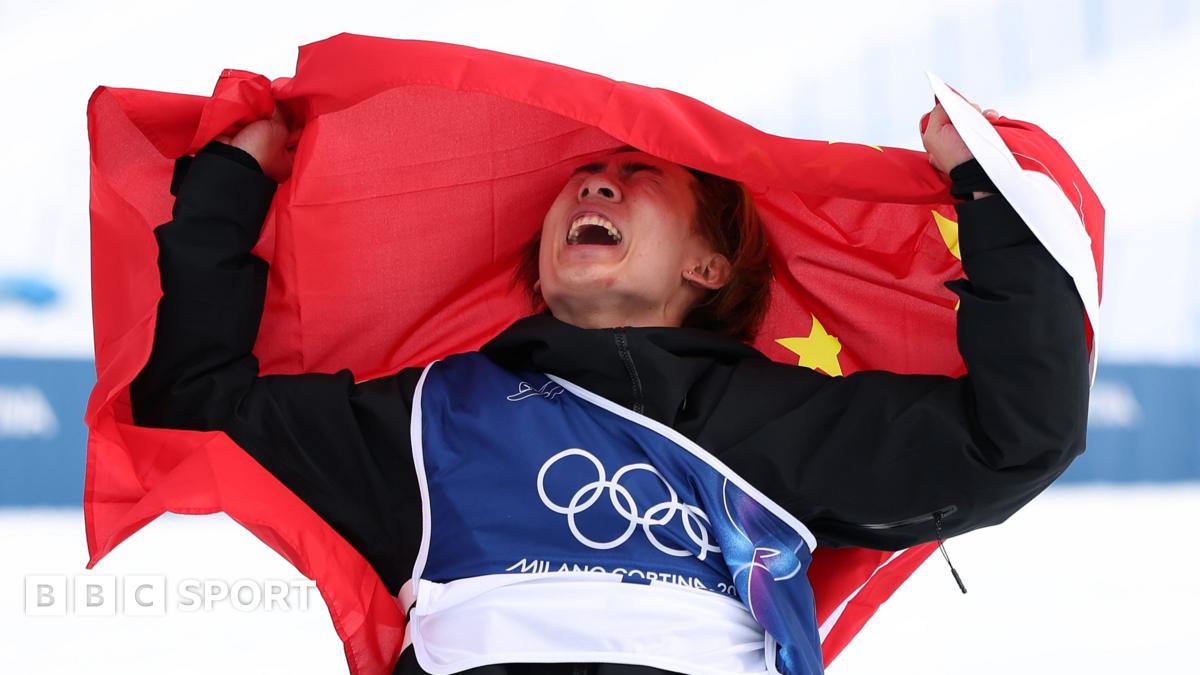 Winter Olympics: China's Su wins men's slopestyle gold